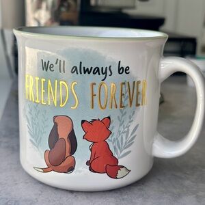 Disney Fox and the Hound Friends Forever mug. Brand New